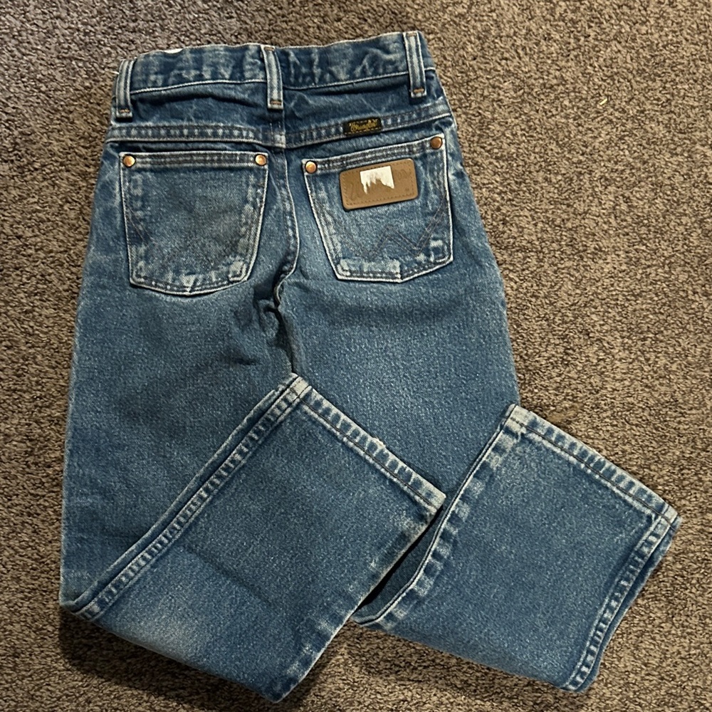 Wrangler Kids Blue Denim Jeans